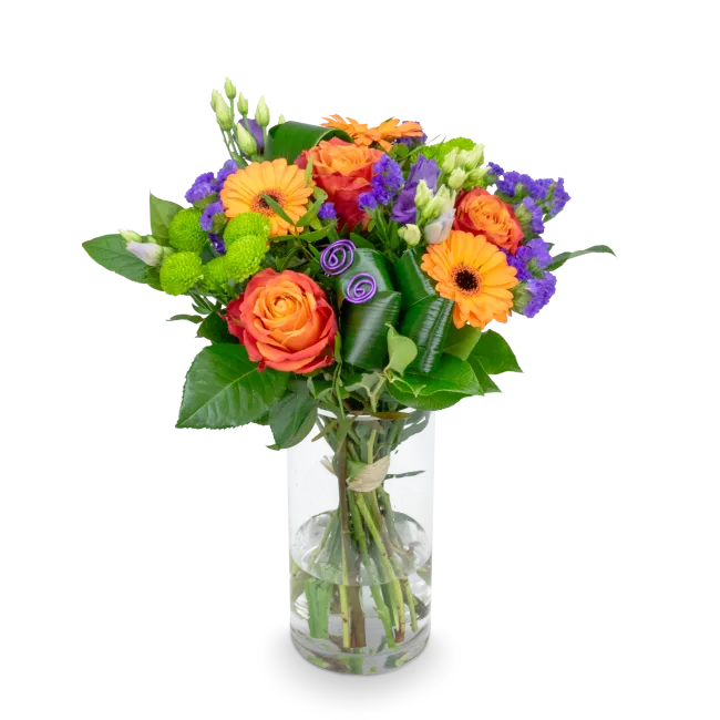 Bouquet of orange flowers